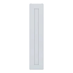 J&K White Shaker S8 Single Door Wall Cabinet - 09" W x 42" H