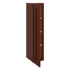 J&K Mahogany J5 Single Door Wall Cabinet - 09" W x 42" H