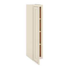 J&K Pearl Glazed H9 Single Door Wall Cabinet - 09" W x 42" H