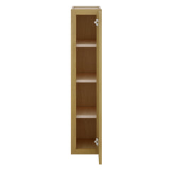 Modernform Cabinet Natural Shaker 09" W X 42" H X 12" D Single Door Wall Cabinet