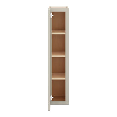 J&K Pebble B6 Single Door Wall Cabinet - 09" W x 42" H