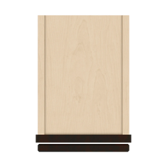 J&K Espresso K8 Single Door Wall Cabinet - 09" W x 42" H