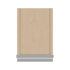 J&K Castle Grey S5 Single Door Wall Cabinet - 09" W x 42" H