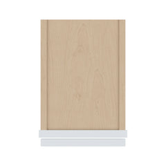 J&K White Shaker S8 Single Door Wall Cabinet - 09" W x 42" H