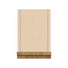 J&K Butterscotch B8 Single Door Wall Cabinet - 09" W x 42" H