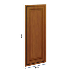 J&K Mocha Glazed K10 Dummy Door Panel 12" W x 30" H