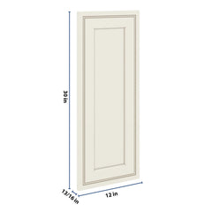 J&K Pearl Glazed H9 Dummy Door Panel 12" W x 30" H