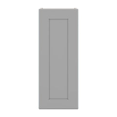 J&K Castle Grey S5 Single Door Wall Cabinet - 12" W x 30" H