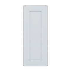 J&K White Shaker S8 Single Door Wall Cabinet - 12" W x 30" H