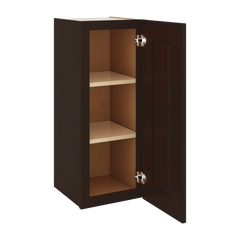 J&K Java Coffee S1 Single Door Wall Cabinet - 12" W x 30" H