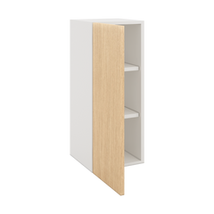 Modernform Cabinet Natural Oak 12" W X 30" H X 12" D Single Door Wall Cabinet