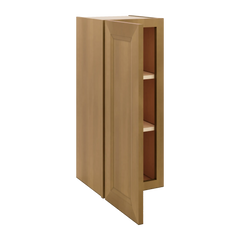 J&K Butterscotch B8 Single Door Wall Cabinet - 12" W x 30" H