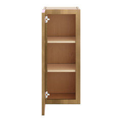 J&K Butterscotch B8 Single Door Wall Cabinet - 12" W x 30" H