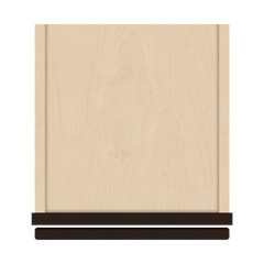 J&K Espresso K8 Single Door Wall Cabinet - 12" W x 30" H