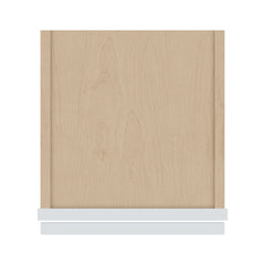 J&K White Shaker S8 Single Door Wall Cabinet - 12" W x 30" H