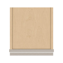 J&K Pebble B6 Single Door Wall Cabinet - 12" W x 30" H