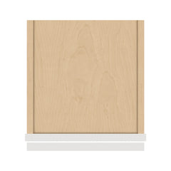 J&K Pure B5 Single Door Wall Cabinet - 12" W x 30" H