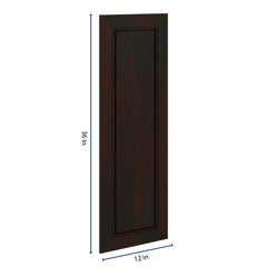 J&K Espresso K8 Dummy Door Panel 12" W x 36" H
