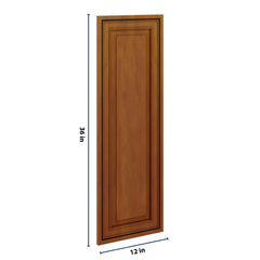 J&K Mocha Glazed K10 Dummy Door Panel 12" W x 36" H