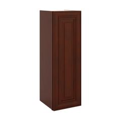 J&K Mahogany J5 Single Door Wall Cabinet - 12" W x 36" H