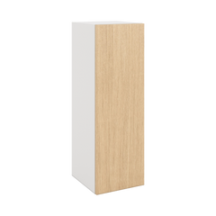 Modernform Cabinet Natural Oak 12" W X 36" H X 12" D Single Door Wall Cabinet
