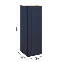 J&K Naval B7 Single Door Wall Cabinet - 12" W x 36" H