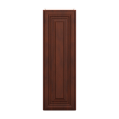J&K Mahogany J5 Single Door Wall Cabinet - 12" W x 36" H