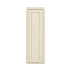 J&K Pearl Glazed H9 Single Door Wall Cabinet - 12" W x 36" H