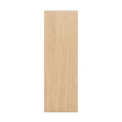Modernform Cabinet Natural Oak 12" W X 36" H X 12" D Single Door Wall Cabinet