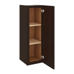 J&K Java Coffee S1 Single Door Wall Cabinet - 12" W x 36" H