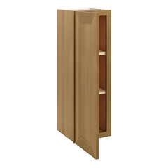 J&K Butterscotch B8 Single Door Wall Cabinet - 12" W x 36" H