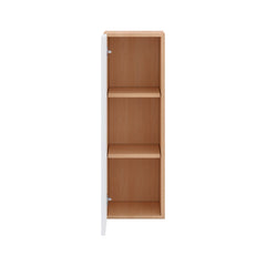 Modernform Cabinet Gloss White 12" W X 36" H X 12" D Single Door Wall Cabinet