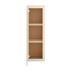 J&K Pearl Glazed H9 Single Door Wall Cabinet - 12" W x 36" H