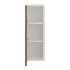 Modernform Cabinet Walnut 12" W X 36" H X 12" D Single Door Wall Cabinet