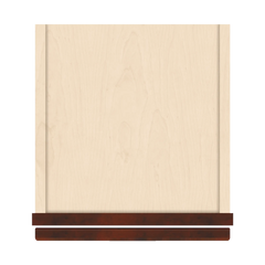 J&K Mahogany J5 Single Door Wall Cabinet - 12" W x 36" H