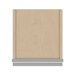 J&K Castle Grey S5 Single Door Wall Cabinet - 12" W x 36" H
