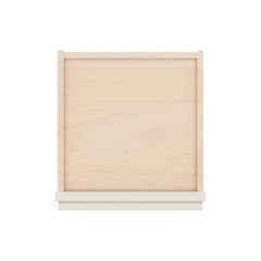 Modernform Cabinet Slim Dove White 12" W X 36" H X 12" D Single Door Wall Cabinet