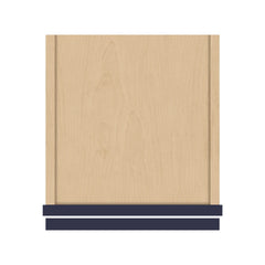 J&K Naval B7 Single Door Wall Cabinet - 12" W x 36" H