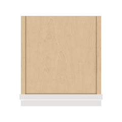 J&K Pure B5 Single Door Wall Cabinet - 12" W x 36" H