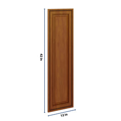 J&K Mocha Glazed K10 Dummy Door Panel 12" W x 42" H
