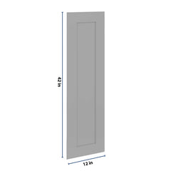 J&K Castle Grey S5 Dummy Door Panel 12" W x 42" H
