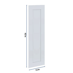 J&K White Shaker S8 Dummy Door Panel 12" W x 42" H