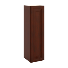 J&K Mahogany J5 Single Door Wall Cabinet - 12" W x 42" H