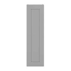 J&K Castle Grey S5 Single Door Wall Cabinet - 12" W x 42" H