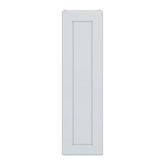 J&K White Shaker S8 Single Door Wall Cabinet - 12" W x 42" H