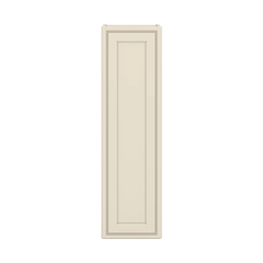 J&K Pearl Glazed H9 Single Door Wall Cabinet - 12" W x 42" H