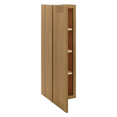 J&K Butterscotch B8 Single Door Wall Cabinet - 12" W x 42" H