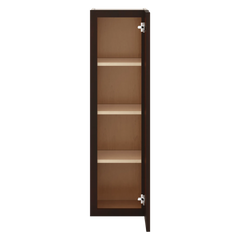 J&K Java Coffee S1 Single Door Wall Cabinet - 12" W x 42" H
