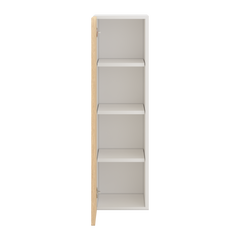 Modernform Cabinet Natural Oak 12" W X 42" H X 12" D Single Door Wall Cabinet