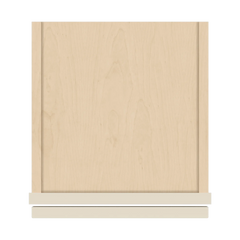 J&K Pearl Glazed H9 Single Door Wall Cabinet - 12" W x 42" H